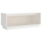 Tv-Meubel 90X35X35 Cm Massief Grenenhout Wit