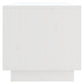 Tv-Meubel 90X35X35 Cm Massief Grenenhout Wit