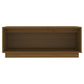Tv-Meubel 90X35X35 Cm Massief Grenenhout Honingbruin