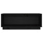 Tv-Meubel 90X35X35 Cm Massief Grenenhout Zwart