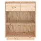 Wandkast 60X34X75 Cm Massief Grenenhout
