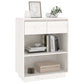 Wandkast 60X34X75 Cm Massief Grenenhout Wit