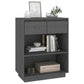 Wandkast 60X34X75 Cm Massief Grenenhout Grijs