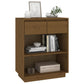 Wandkast 60X34X75 Cm Massief Grenenhout Honingbruin
