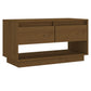 Tv-Meubel 74X34X40 Cm Massief Grenenhout Honingbruin