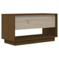Tv-Meubel 74X34X40 Cm Massief Grenenhout Honingbruin