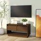 Tv-Meubel 74X34X40 Cm Massief Grenenhout Honingbruin