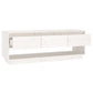 Tv-Meubel 110,5X34X40 Cm Massief Grenenhout Wit