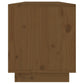 Tv-Meubel 110,5X34X40 Cm Massief Grenenhout Honingbruin