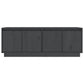 Tv-Meubel 110X34X40 Cm Massief Grenenhout Grijs
