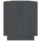 Tv-Meubel 110X34X40 Cm Massief Grenenhout Grijs
