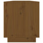 Tv-Meubel 110X34X40 Cm Massief Grenenhout Honingbruin