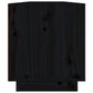 Tv-Meubel 110X34X40 Cm Massief Grenenhout Zwart