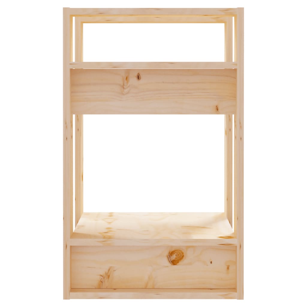 Boekenkast/Kamerscherm 41X35X57 Cm Massief Grenenhout