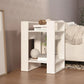 Boekenkast/Kamerscherm 41X35X57 Cm Massief Grenenhout Wit