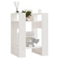 Boekenkast/Kamerscherm 41X35X57 Cm Massief Grenenhout Wit