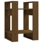 Boekenkast/Kamerscherm 41X35X57 Cm Grenenhout Honingbruin