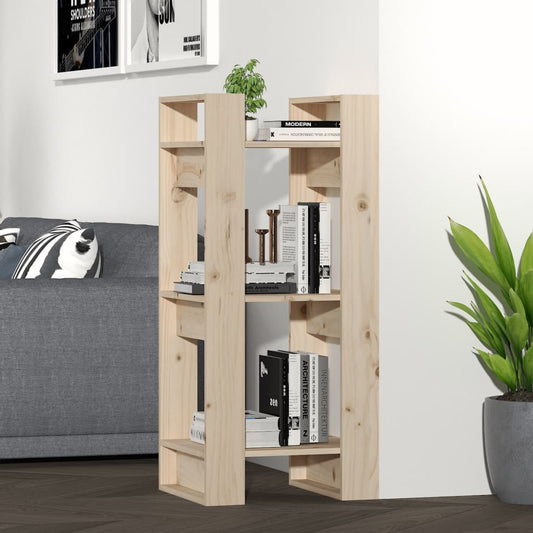 Boekenkast/Kamerscherm 41X35X91 Cm Massief Grenenhout