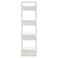 Boekenkast/Kamerscherm 41X35X125 Cm Massief Grenenhout Wit