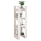 Boekenkast/Kamerscherm 41X35X125 Cm Massief Grenenhout Wit