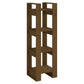 Boekenkast/Kamerscherm 41X35X125 Cm Massief Hout Honingbruin