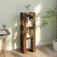 Boekenkast/Kamerscherm 41X35X125 Cm Massief Hout Honingbruin