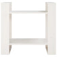 Boekenkast/Kamerscherm 60X35X57 Cm Massief Grenenhout Wit