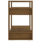 Boekenkast/Kamerscherm 60X35X57 Cm Massief Hout Honingbruin