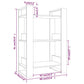 Boekenkast/Kamerscherm 60X35X91 Cm Massief Hout Honingbruin
