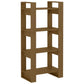 Boekenkast/Kamerscherm 60X35X125 Cm Massief Hout Honingbruin