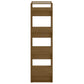 Boekenkast/Kamerscherm 60X35X125 Cm Massief Hout Honingbruin