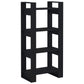 Boekenkast/Kamerscherm 60X35X125 Cm Massief Hout Zwart