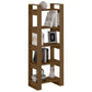 Boekenkast/Kamerscherm 60X35X160 Cm Massief Hout Honingbruin