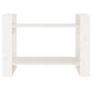 Boekenkast/Kamerscherm 80X35X56,5 Cm Massief Grenenhout Wit