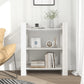 Boekenkast/Kamerscherm 80X35X91 Cm Massief Grenenhout Wit