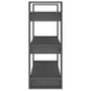 Boekenkast/Kamerscherm 80X35X91 Cm Massief Grenenhout Grijs