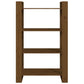 Boekenkast/Kamerscherm 80X35X125 Cm Massief Hout Honingbruin
