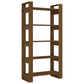 Boekenkast/Kamerscherm 80X35X160 Cm Massief Hout Honingbruin