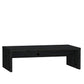 Monitorstandaard 50X27X15 Cm Massief Grenenhout Zwart