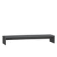 Monitorstandaard 100X27X15 Cm Massief Grenenhout Grijs