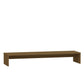 Monitorstandaard 100X27X15 Cm Massief Grenenhout Honingbruin