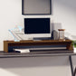 Monitorstandaard 100X27X15 Cm Massief Grenenhout Honingbruin