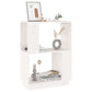 Boekenkast/Kamerscherm 51X25X70 Cm Massief Grenenhout Wit
