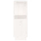 Boekenkast/Kamerscherm 51X25X70 Cm Massief Grenenhout Wit