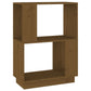Boekenkast/Kamerscherm 51X25X70 Cm Grenenhout Honingbruin