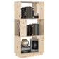 Boekenkast/Kamerscherm 51X25X101 Cm Massief Grenenhout
