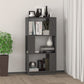 Boekenkast/Kamerscherm 51X25X101 Cm Massief Grenenhout Grijs