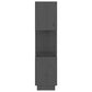 Boekenkast/Kamerscherm 51X25X101 Cm Massief Grenenhout Grijs