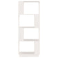Boekenkast/Kamerscherm 51X25X132 Cm Massief Grenenhout Wit
