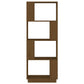 Boekenkast/Kamerscherm 51X25X132 Cm Grenenhout Honingbruin